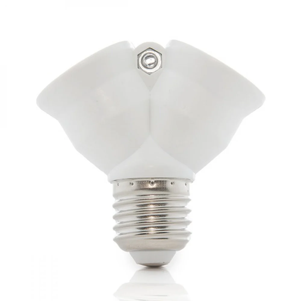 Adaptador E27 / 2 X E27