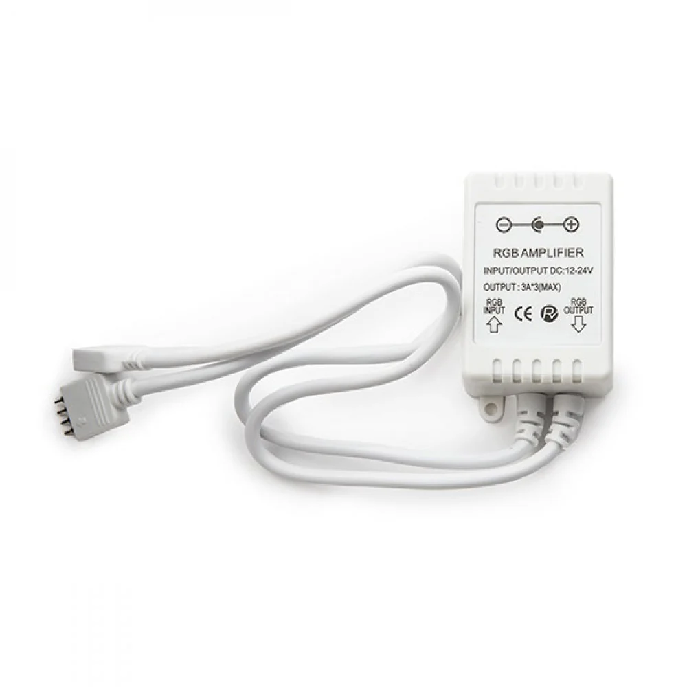 Amplificador Señal Tira LED RGB 12-24VDC ► 108/216W