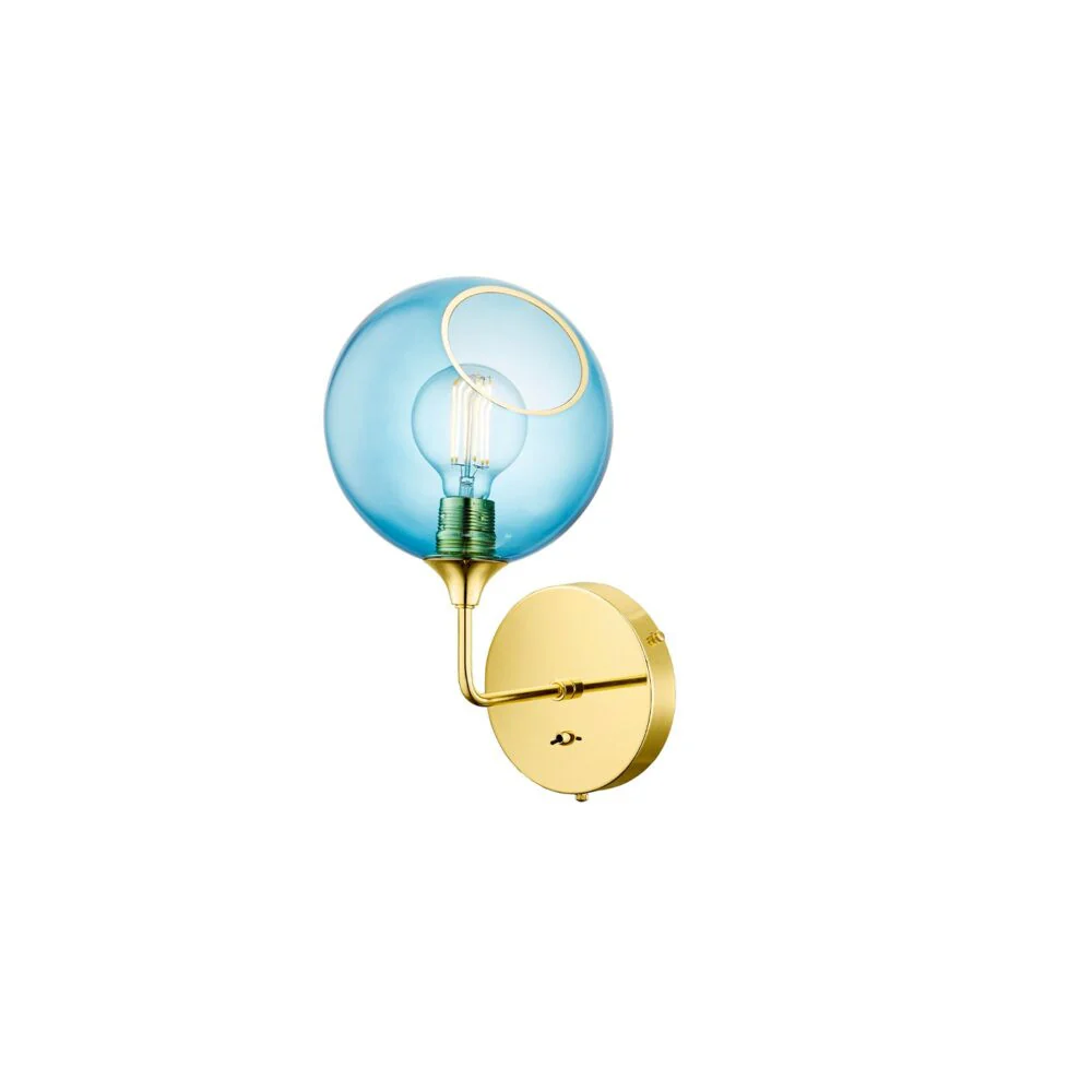 Aplique de Pared "Ballroom Blue Sky" Ø370mm E27 Sin Bombilla