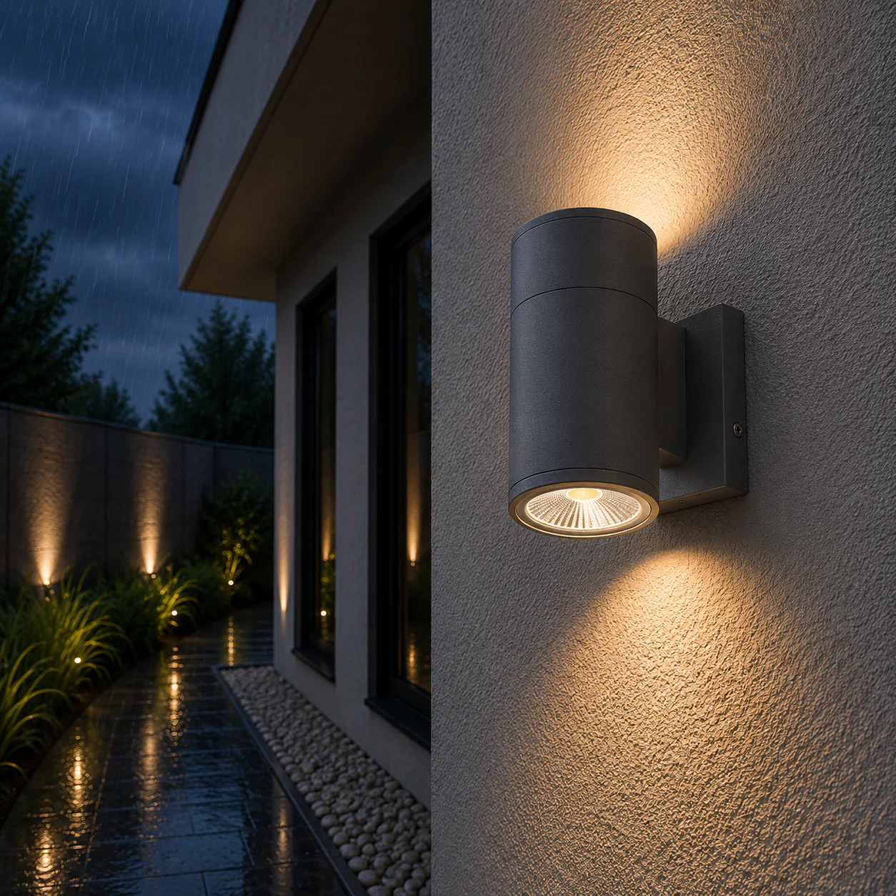 Aplique LED 14W 1.440Lm 6000ºK Bella IP65 40.000H  [HO-COBWALL-2X7-CW]