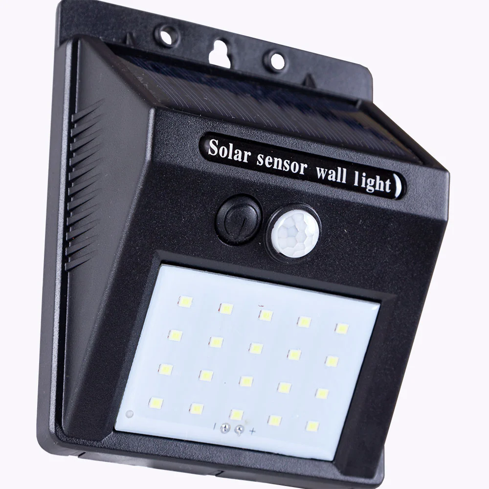 Aplique LED 6000ºK Sensor IP65 Solar 40.000H   [HO-SW5050-PIR] - Image 3