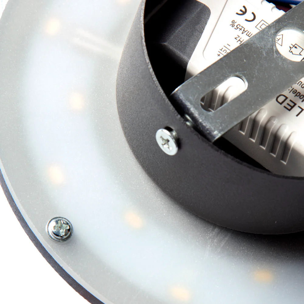 Aplique LED 8W 612Lm 4200ºK Luna 40.000H  [HO-WL-LUNA-8W-BW] - Image 3