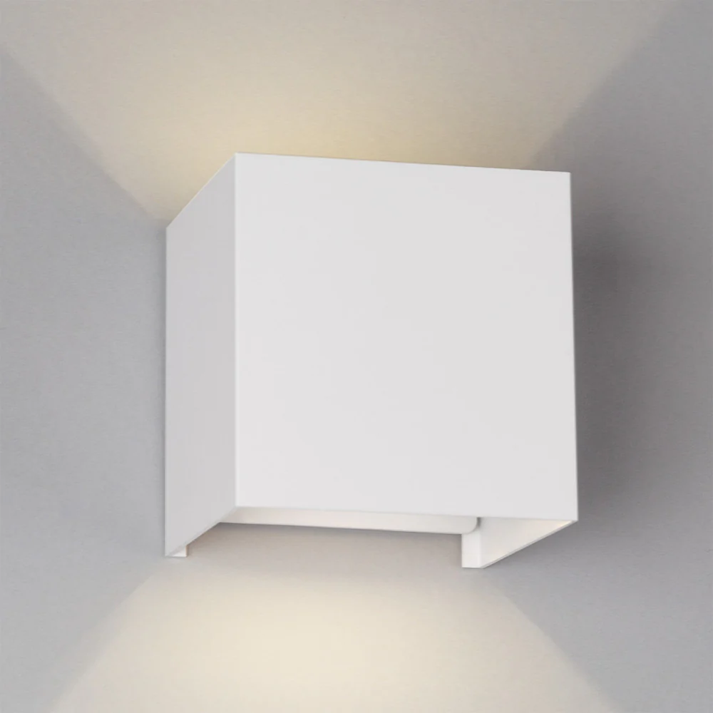 Aplique LED Exterior 2x5W 100Lm/W IP65 Blanco 4000K  [HO-APL06-IP65-W-W]