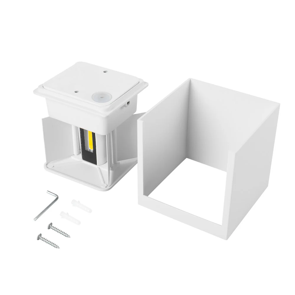 Aplique LED Exterior 2x5W 100Lm/W IP65 Blanco 4000K  [HO-APL06-IP65-W-W] - Image 6