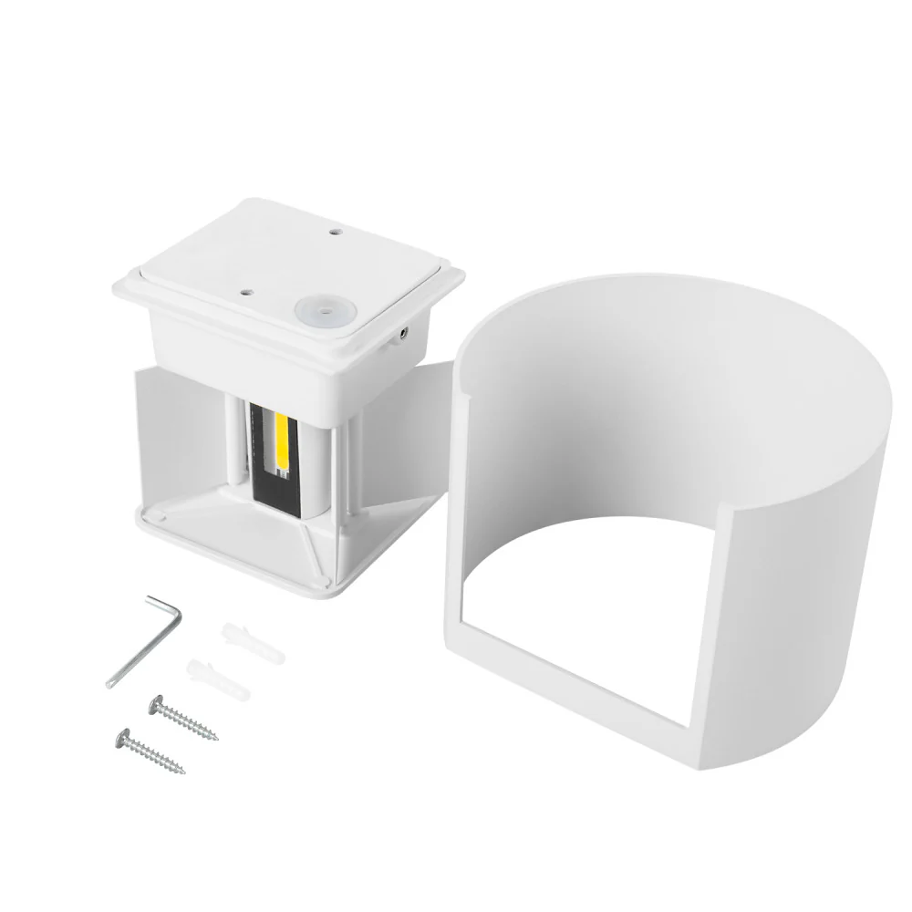 Aplique LED Exterior 2x5W 100Lm/W IP65 Blanco 4000K [HO-APL07-IP65-W-W] - Image 6
