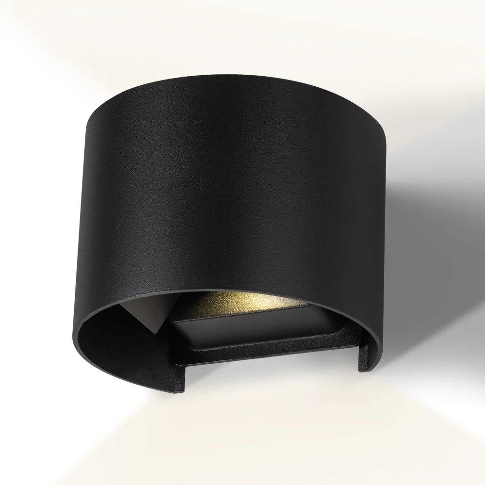 Aplique LED Exterior 2x5W 100Lm/W IP65 Negro 4000K  [HO-APL07-IP65-B-W] - Image 5