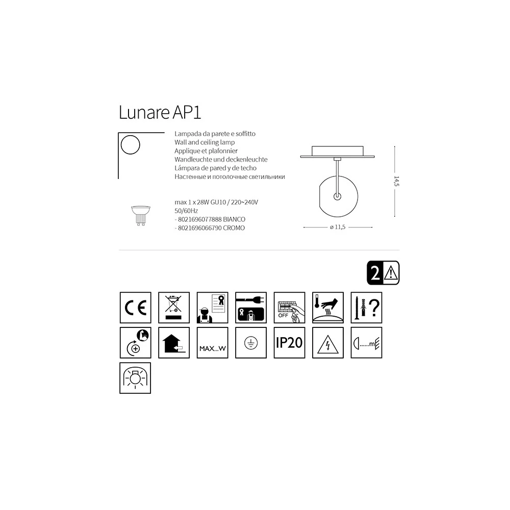 Aplique "Lunare" [I-L-77888 - Image 3