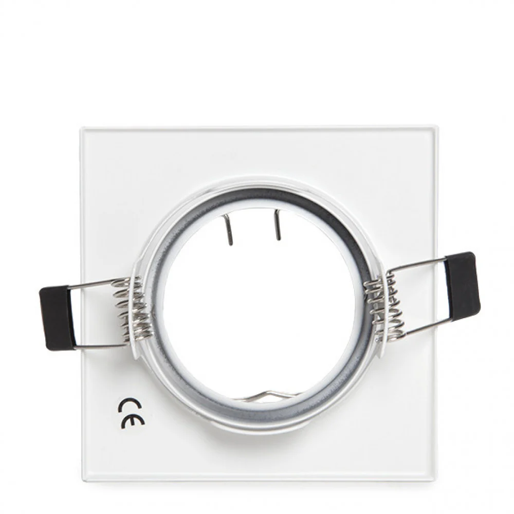 Aro Foco Downlight  Basculante Cuadrado Blanco 83/83Mm - Image 3