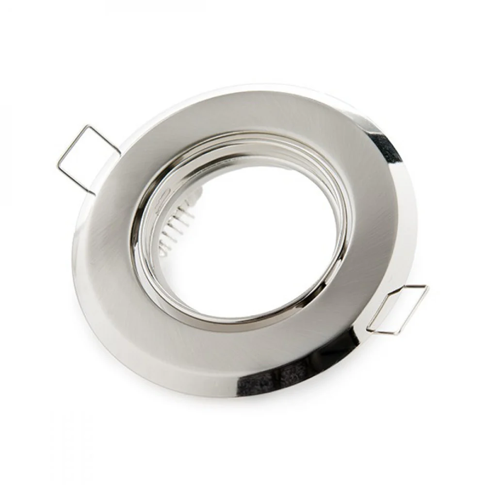 Aro Foco Downlight  Circular Basculante Acero 92M - Image 3