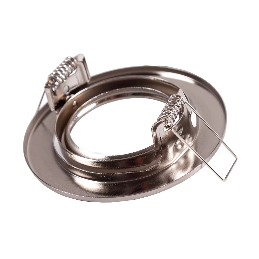 Aro Foco Downlight Circular Basculante  "Vepa" Acero 90mm - Satinado - Image 3