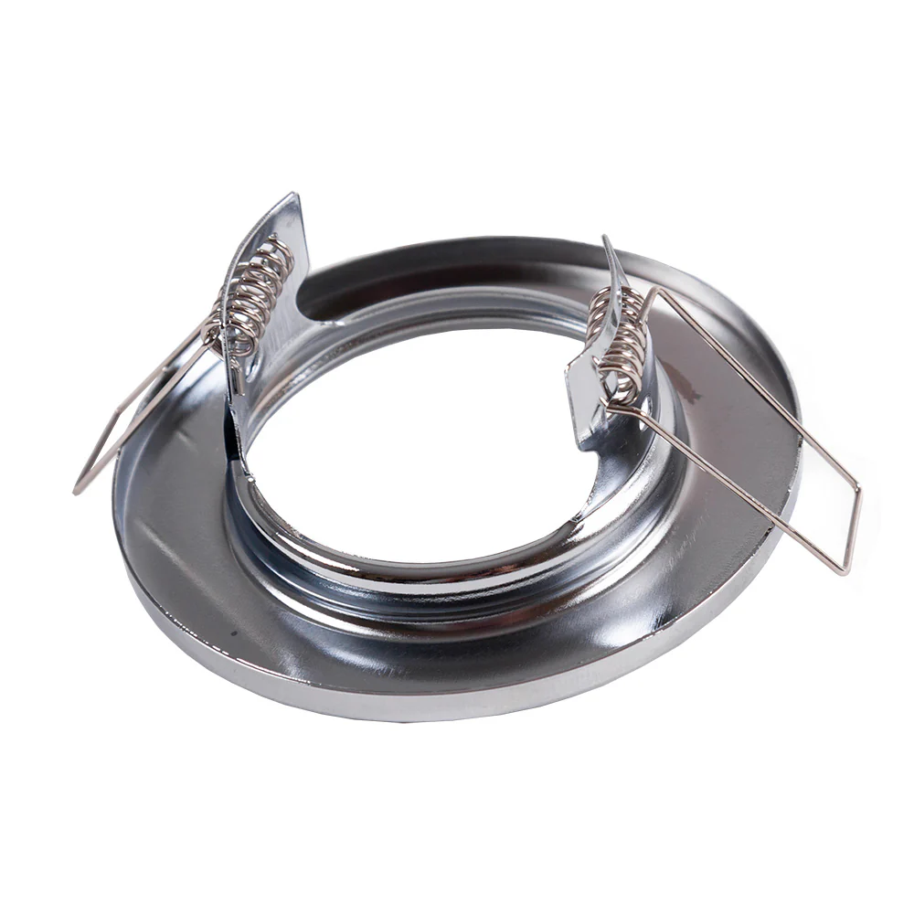 Aro Foco Downlight Circular "Sara" Acero 81mm - Cromado - Image 3