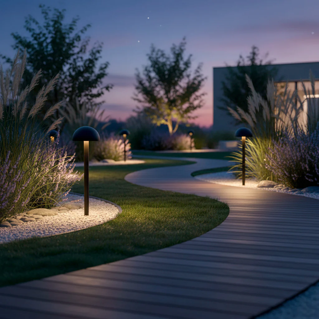 Baliza LED Exterior  "Ocala" 60Cm 12W 220VAC 3000ºK Negro - Image 5