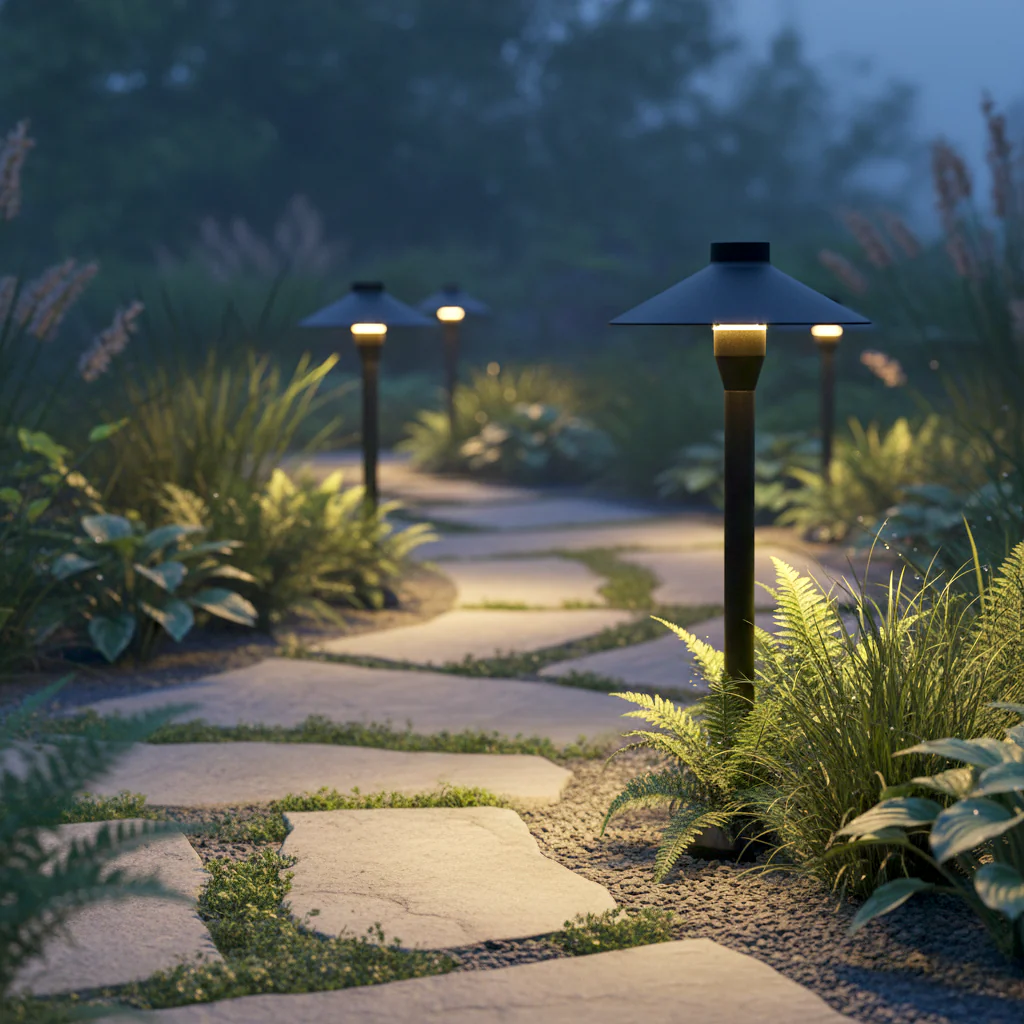 Baliza LED Exterior  "Oldenburg" 54Cm 7W 220VAC 3000ºK Negro - Image 4