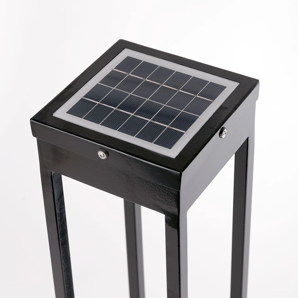Baliza LED Solar 2700ºK Panel: 6V/3W Batería: 3,7V/4000MaH Control Remoto [HO-SOLARLAWNLIGHT-04] - Image 4