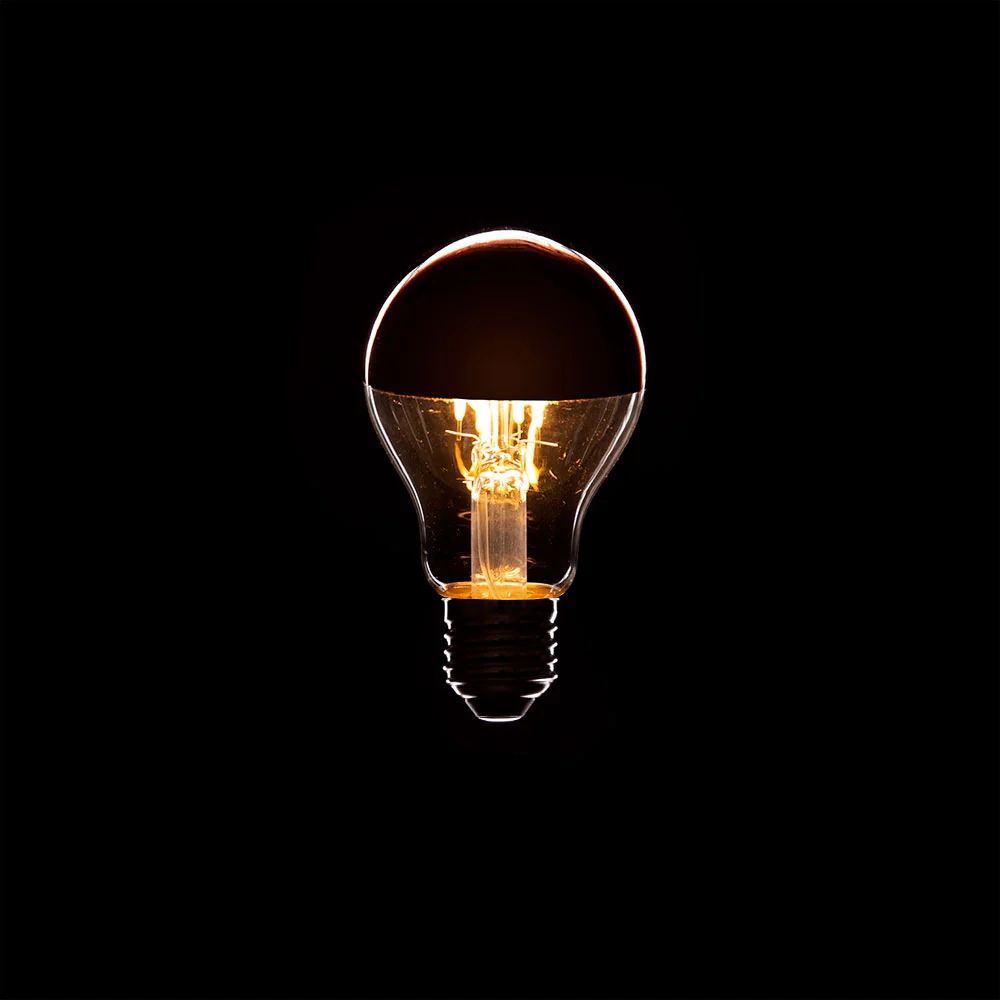 Bombilla LED E27 4W  273Lm 2000ºK Filamento A6 Reflector Cobre 40.000H [WR-A60-COPPER-4W-WW - Image 2