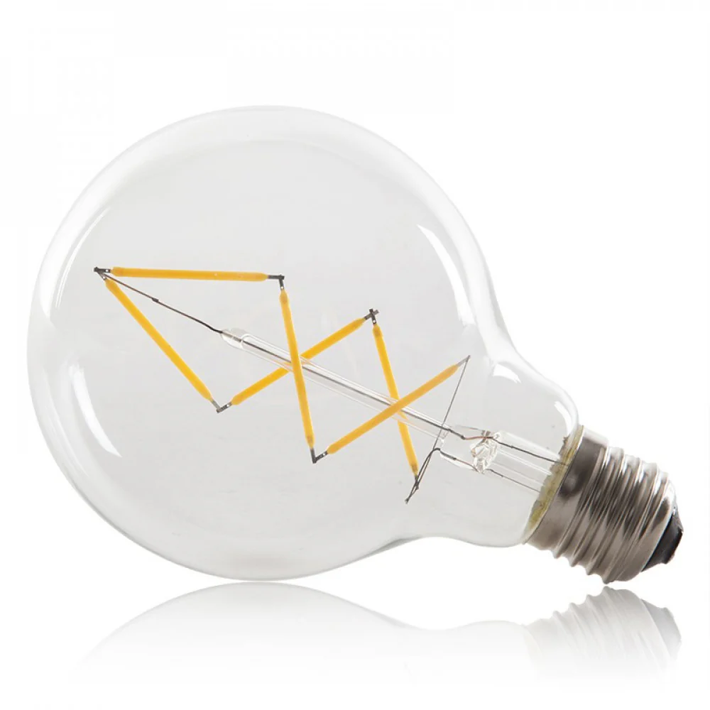 Bombilla LED E27 4W  288Lm 2000ºK Filamento G95 40.000H    [HO-LF-G95FI-E27-6WWW] - Image 3