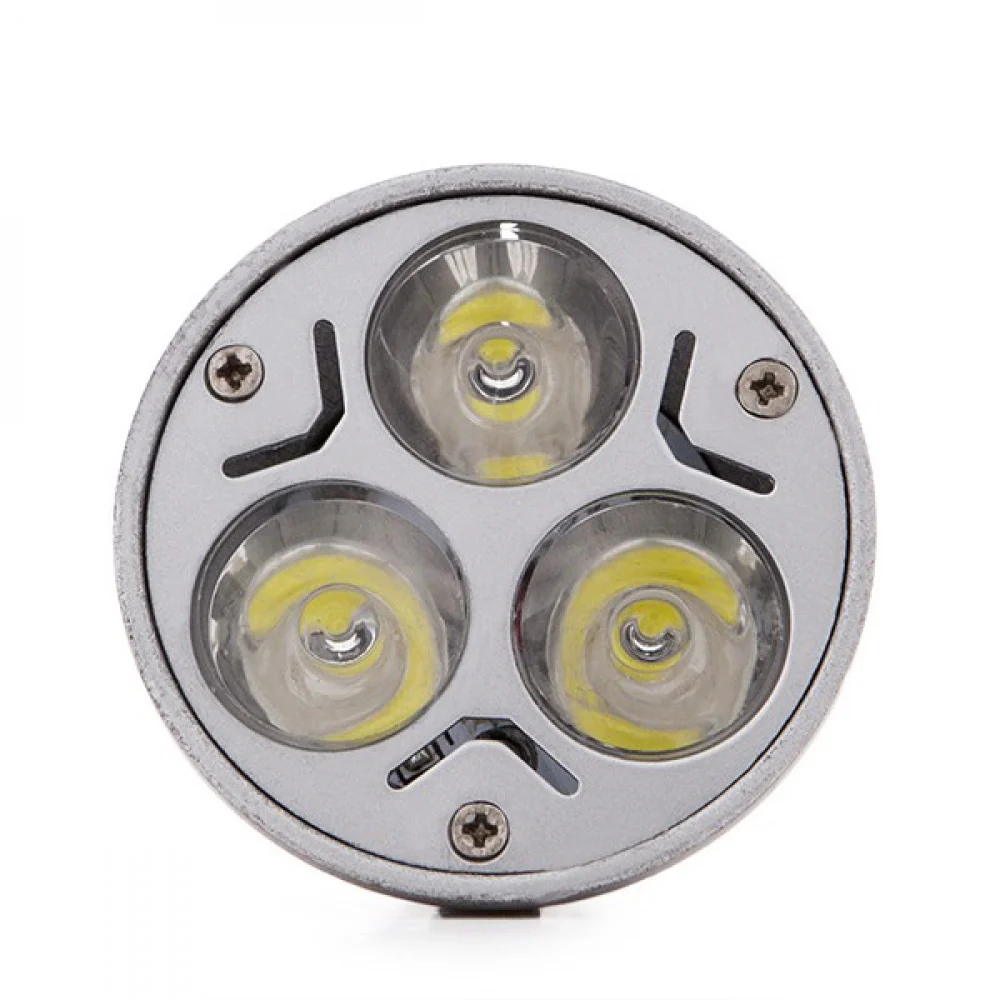 Bombilla LED GU10 3W 300Lm 6000ºK 40.000H  [JL-GU10-3X1W-A-CW] - Image 3