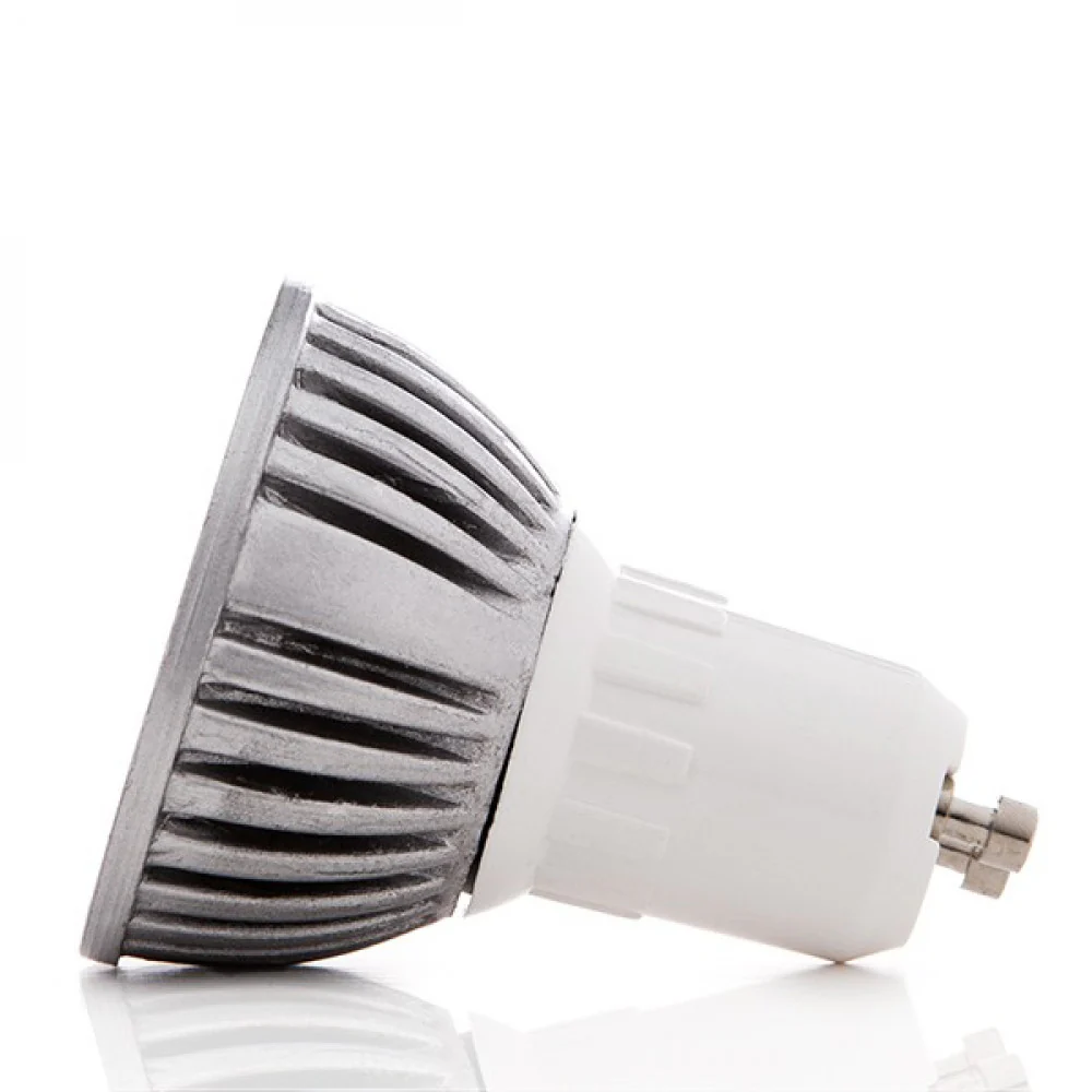 Bombilla LED GU10 3W 300Lm 6000ºK 40.000H  [JL-GU10-3X1W-A-CW] - Image 4