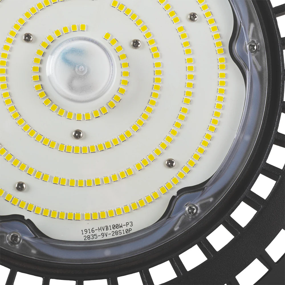 Campanas High Bay Led -  Grandes Alturas 100W IP65 6000 k 120º Reg. 0-10V [BX3-HVUFO100W-H-CW] - Image 5