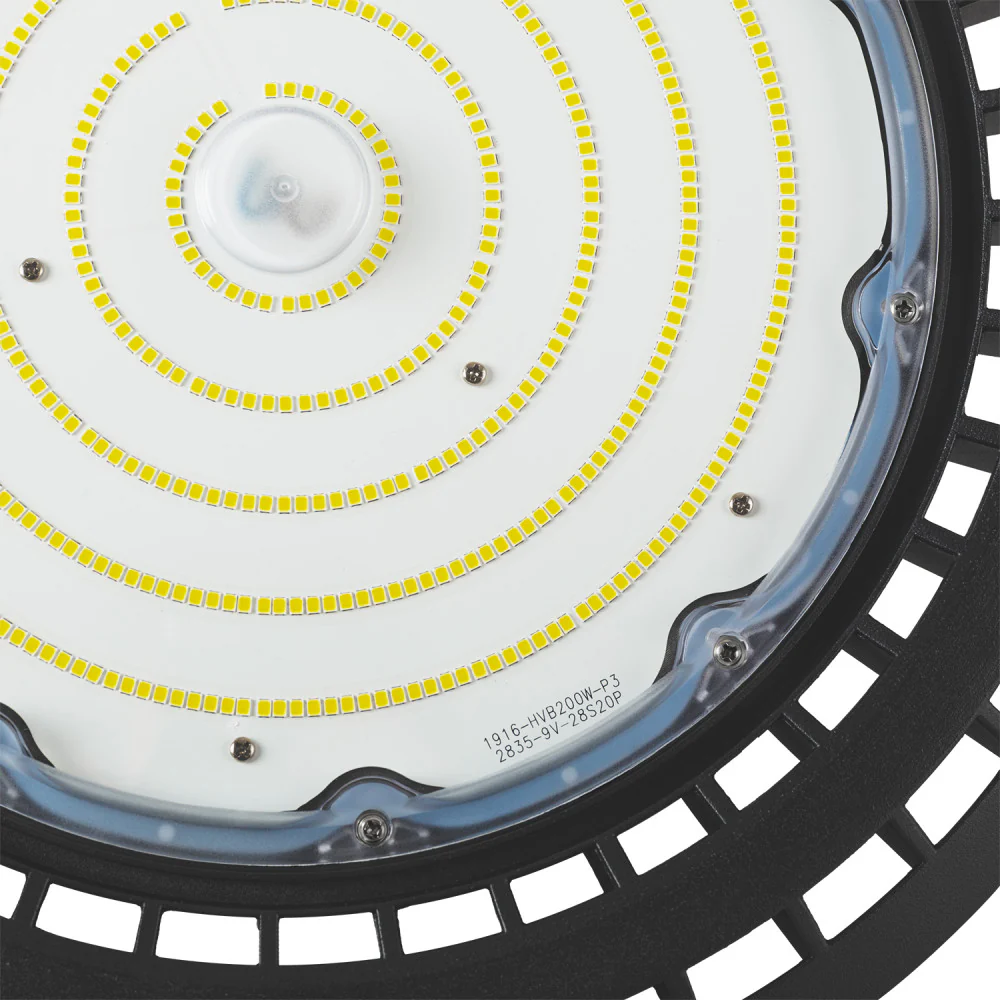 Campanas High Bay Led -  Grandes Alturas 200W IP65 6000 k 120º Reg. 0-10V [BX3-HVUFO200W-H-CW] - Image 5