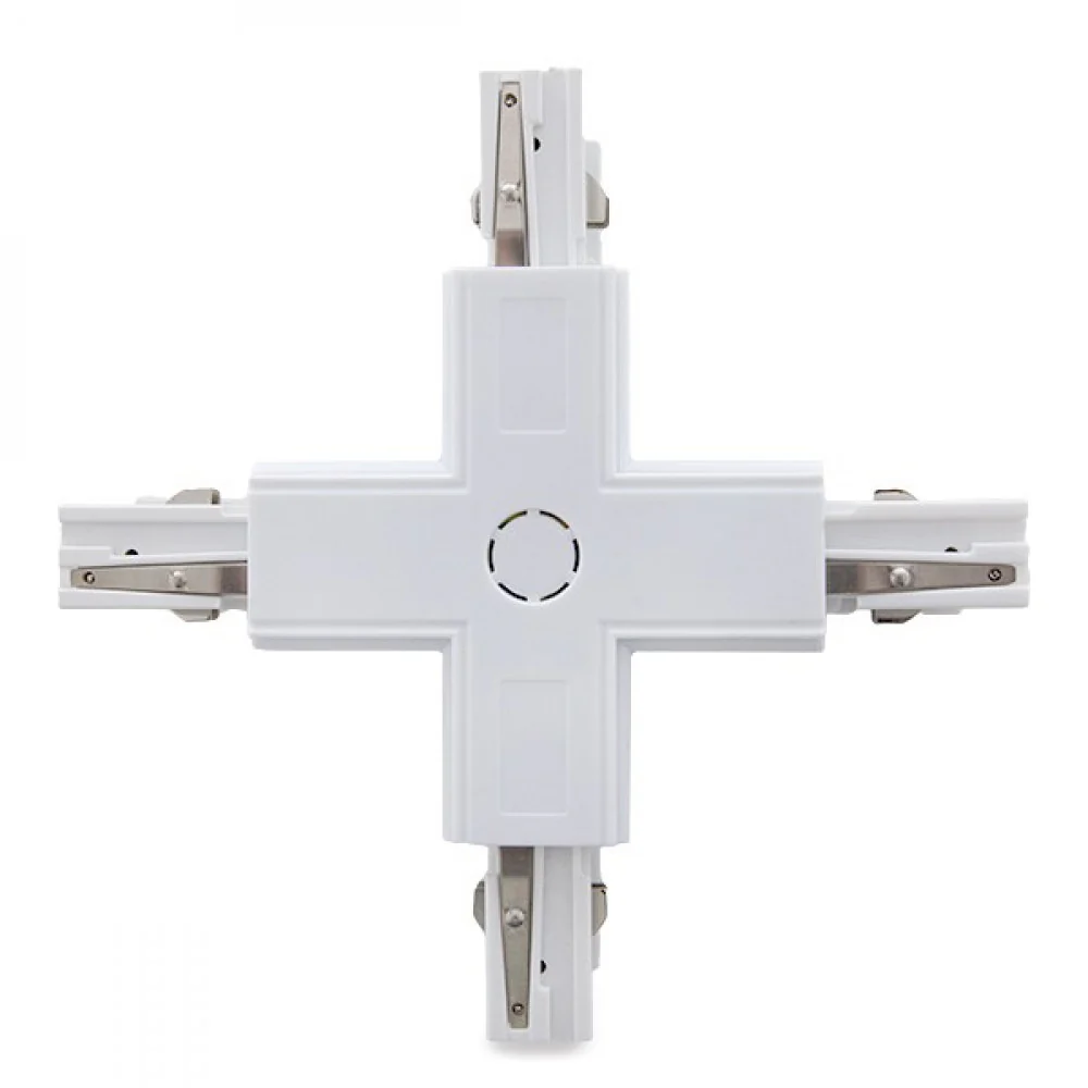 Conector + Carril Trifásico Blanco - Image 2