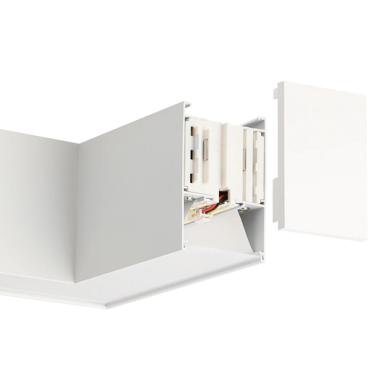 Conector "L" para Luminaria Lineal 8W 100LM/W CCT Lifud Flicker Free - Image 3