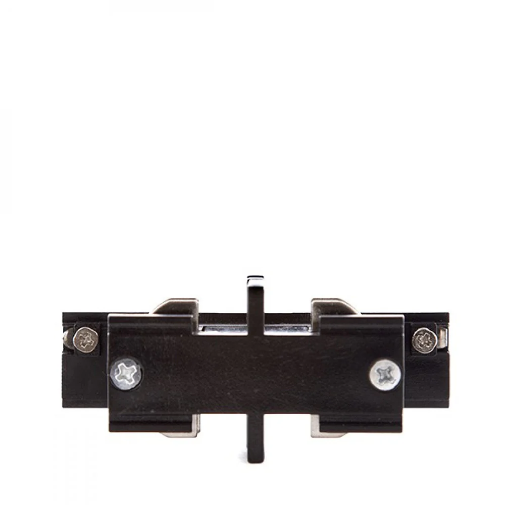 Conector Recto Carril Trifásico Negro - Image 3