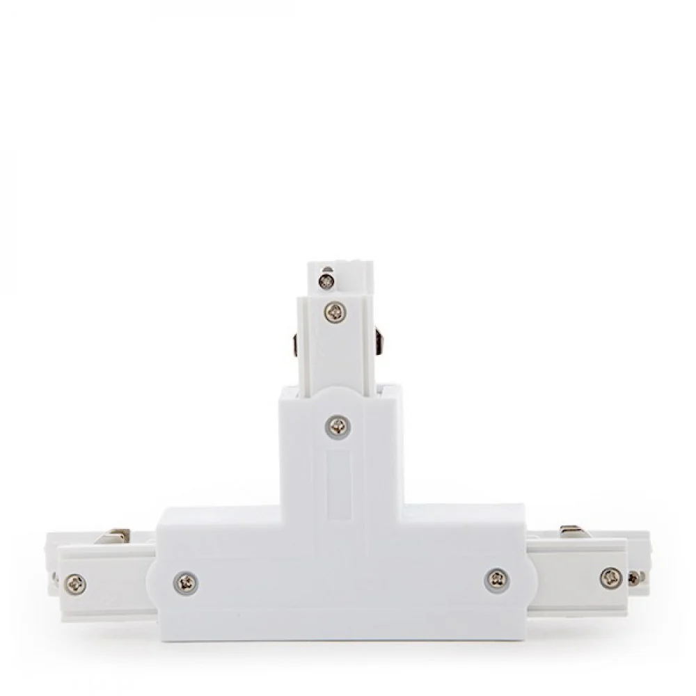 Conector T Carril Trifásico Blanco - Image 3