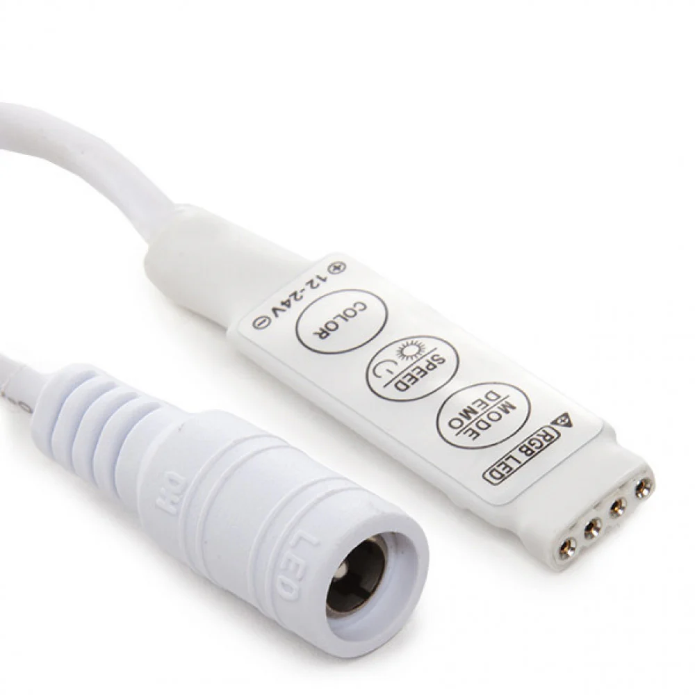 Controlador Mini Tira LED RGB 12-24VDC ► 144W - Image 2