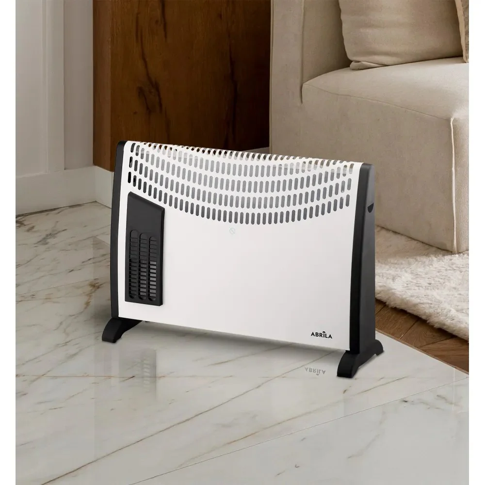 Convector Falla 2000w Blanco 3 Potencias Funcion Turbo Protección Sobrecalentamiento, Asa, Termostato Regulable 48x68,5x20cm - Image 2