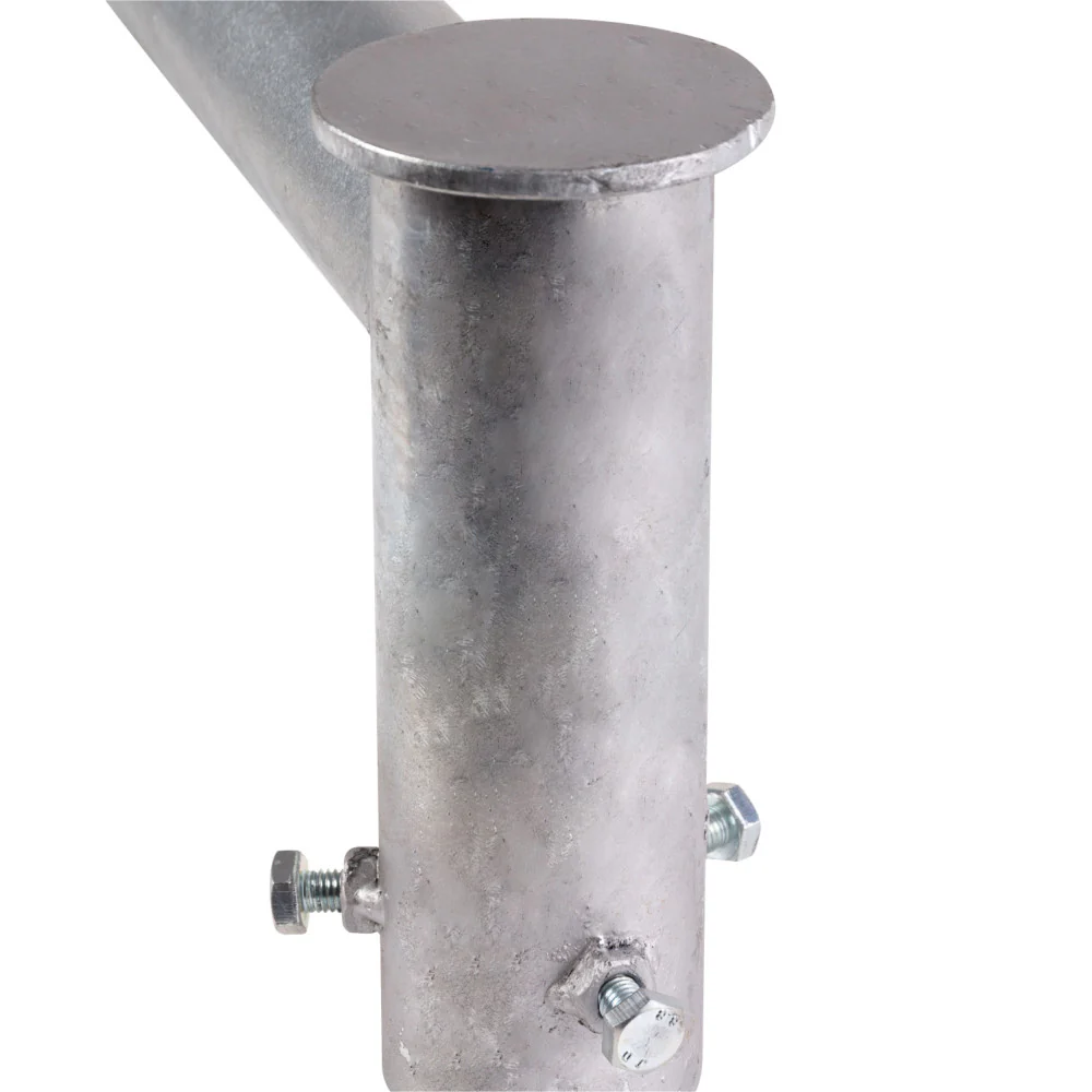 Cruceta 1 Brazo 0,5M Acero Galvanizado - Image 4