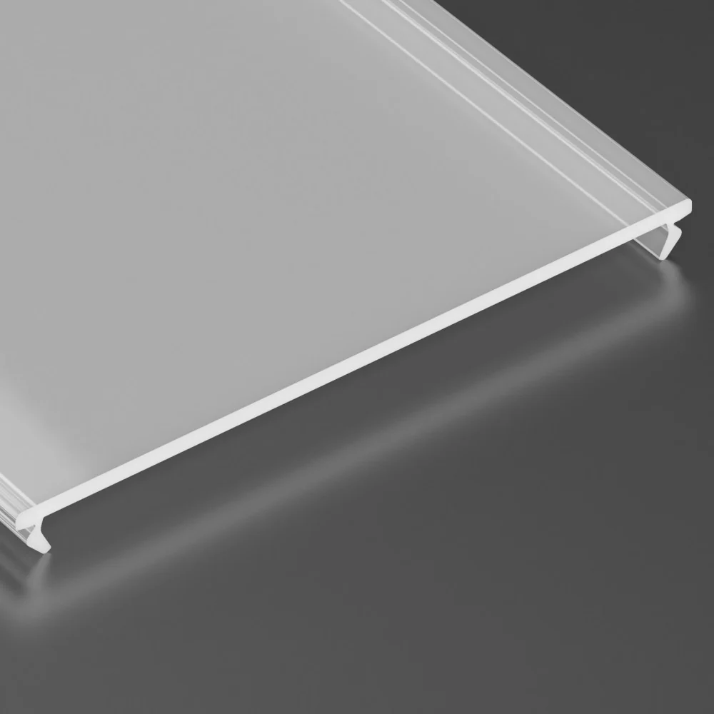 Difusor SUPERWIDE PMMA Perfiles LARGO,inLARGO 2,02M - Transparente - Image 3
