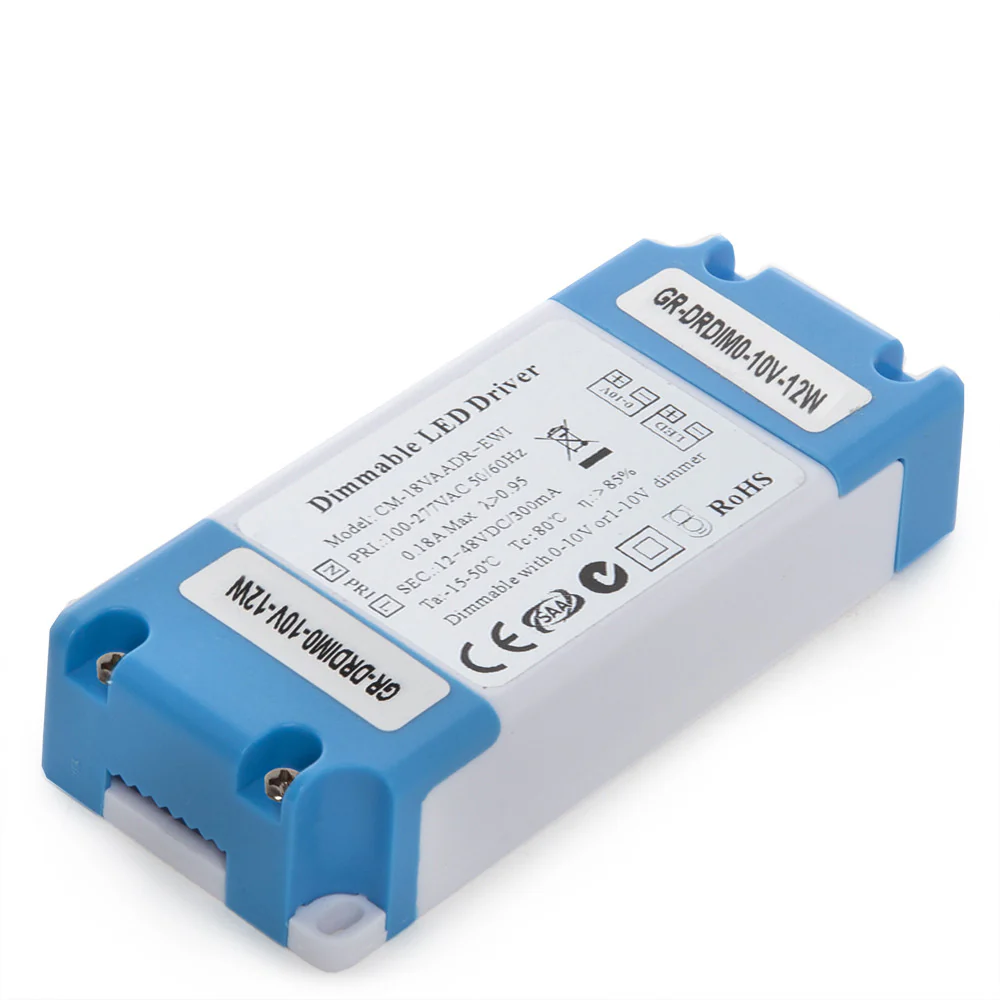 Driver CM-12VAaDR Pot.12W V Out 12-48VDC 300 mA Clase II 0-10V [BX3-DRDIM0-10V-12W] - Image 3