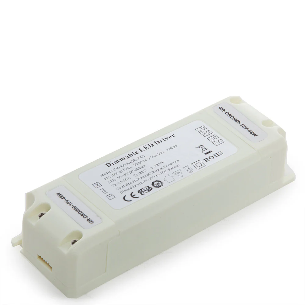 Driver CM-40VAaDR Pot.48W V Out 50-76VDC 600 mA Clase II 0-10V [BX3-DRDIM0-10V-48W] - Image 3
