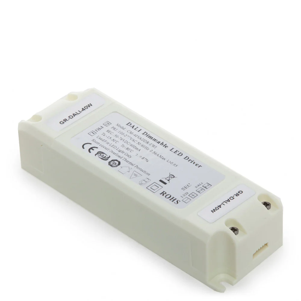 Driver CM-40VADDR-EMI Pot.40W V Out 50-76VDC 600 mA Clase II DALI [GR-DALI-40W] - Image 2