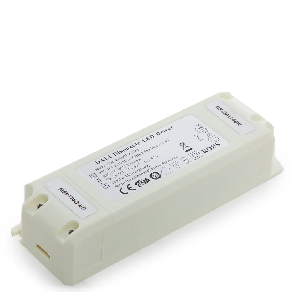 Driver CM-48VADDR-EMI Pot.40W V Out 50-76VDC 600 mA Clase II DALI [BX3-DALI-48W] - Image 3