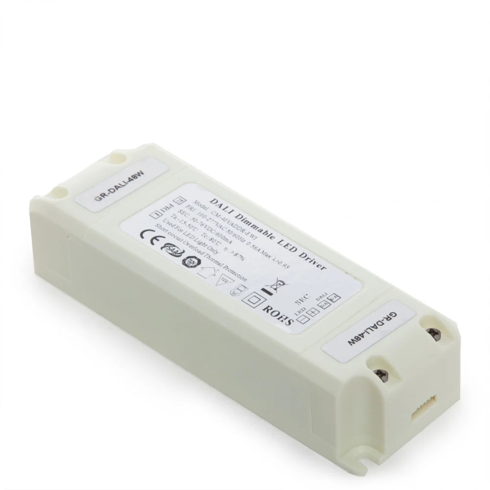 Driver CM-48VADDR-EMI Pot.40W V Out 50-76VDC 600 mA Clase II DALI [GR-DALI-48W] - Image 2
