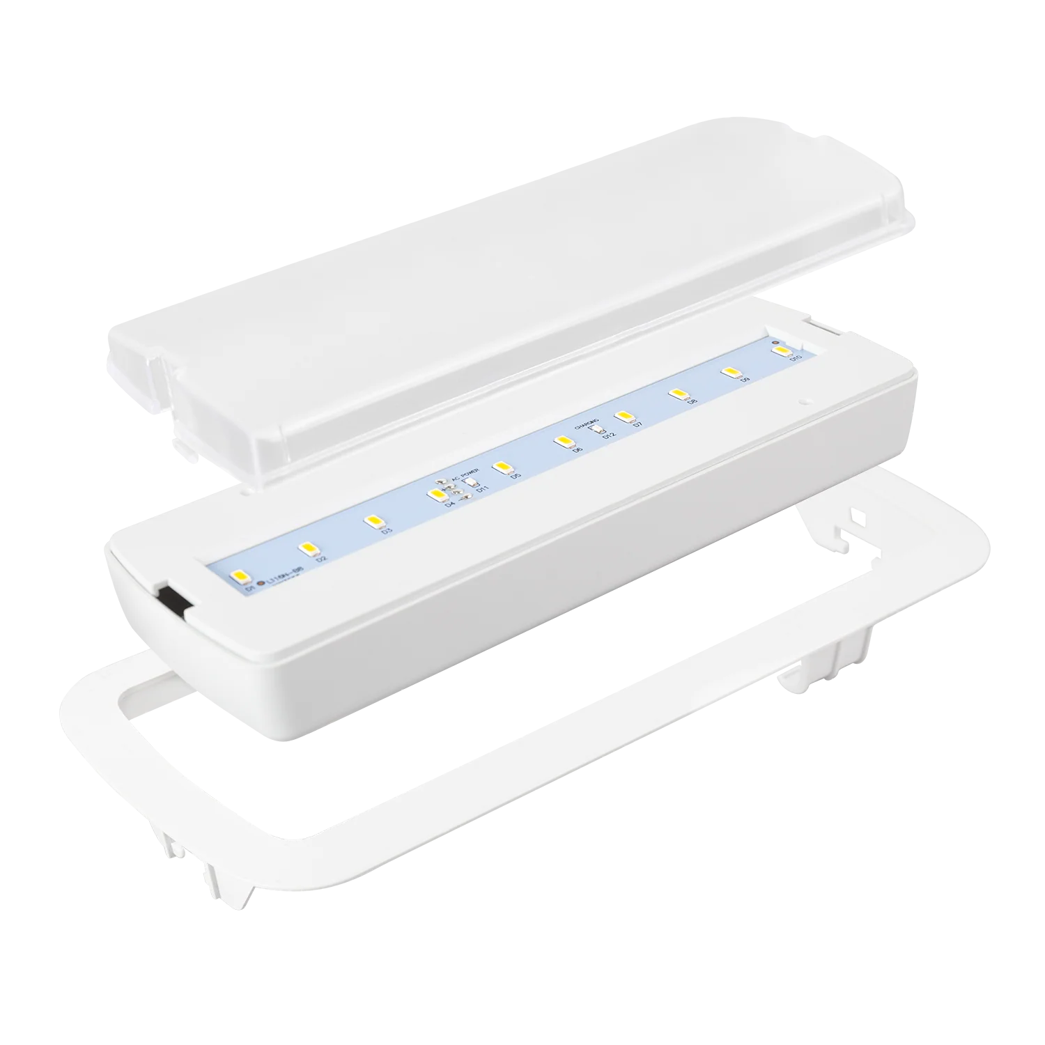 Emergencia Led Empotrable 200LM / Permanente / No Permanente 5000K - Image 5