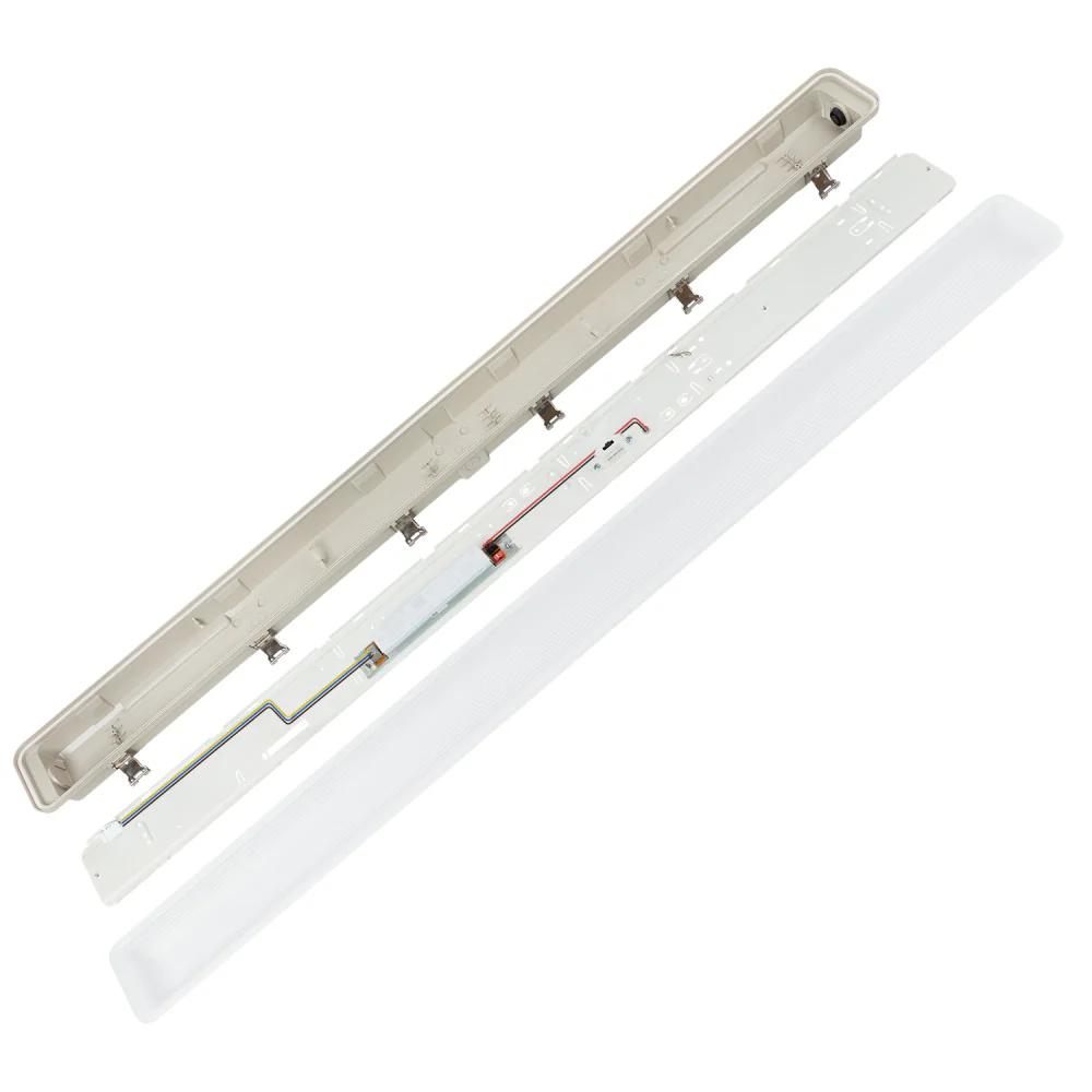 Equipo Estanco Enlazable Kit de Emergencia LED 40W 4800Lm IP65 CCT (Tonalidad Luz Regulable) 3000-6500ºK 110º Regulable Tridonic - Image 5