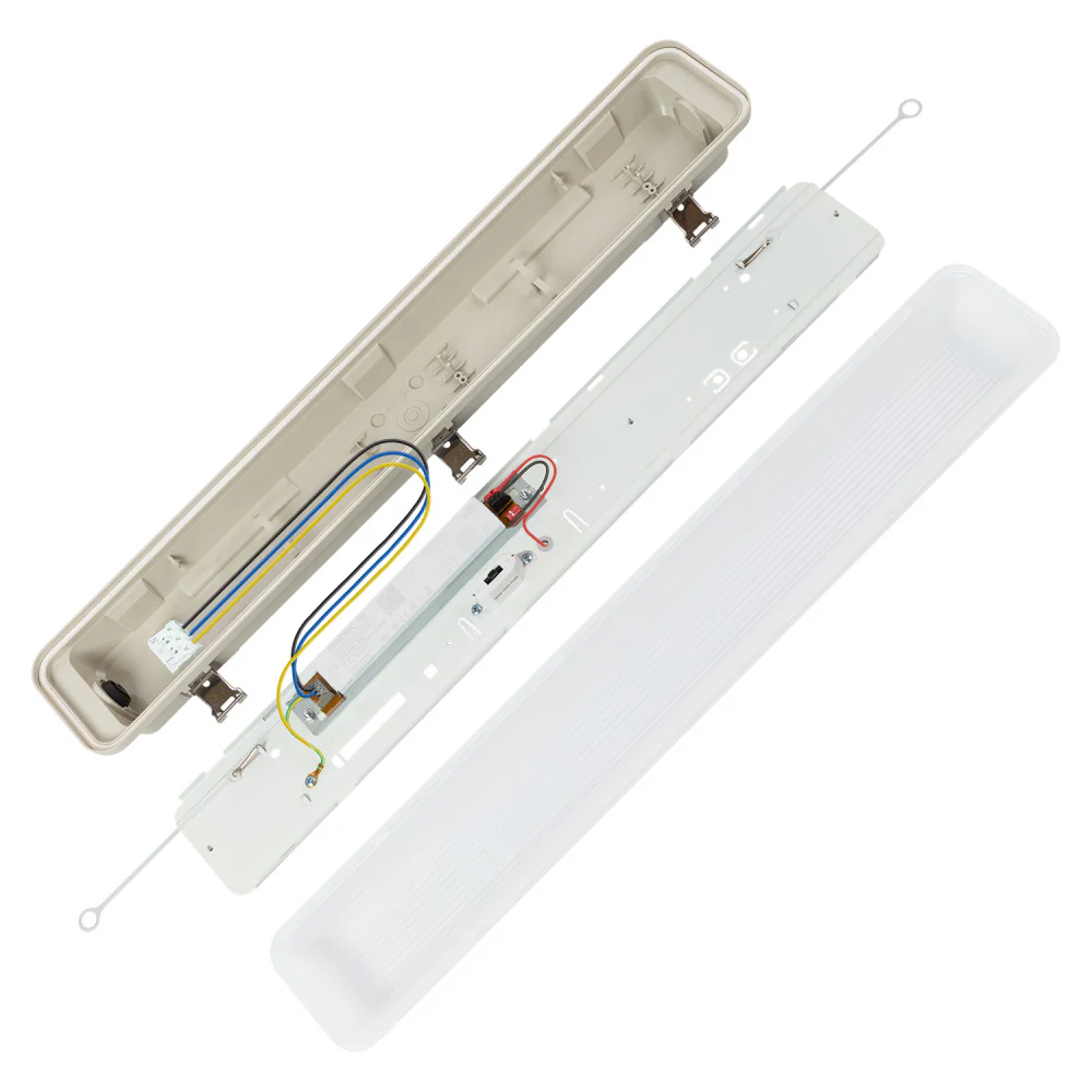 Equipo Estanco LED Enlazable 20 W, 2400 Lm, IP65, CCT (Tonalidad de Luz Regulable) 3000-6500ºK, 110º, Regulable, Tridónic - Image 8