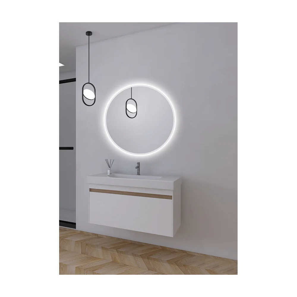 Espejo Iluminado Baño "Bélgica" Ø70Cm Blanco Frío [LIMEX-BELG003/70 - Image 4