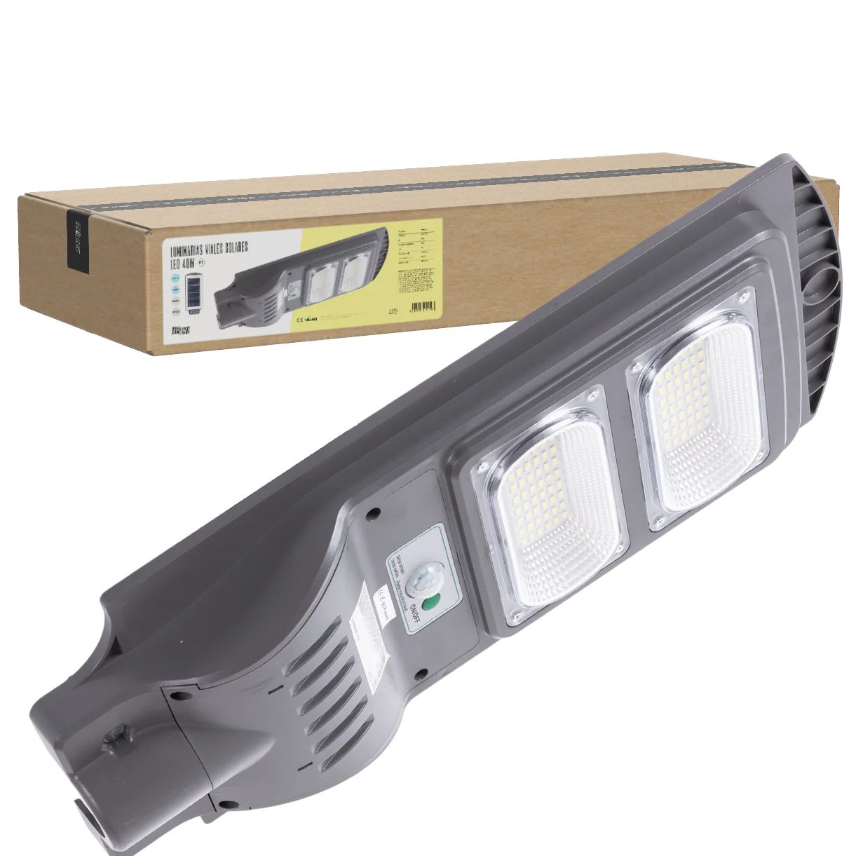 Farola LED 40W 6000ºK IP65 Solar Sensor 50.000H  [BX3-SLABS40W-CW]