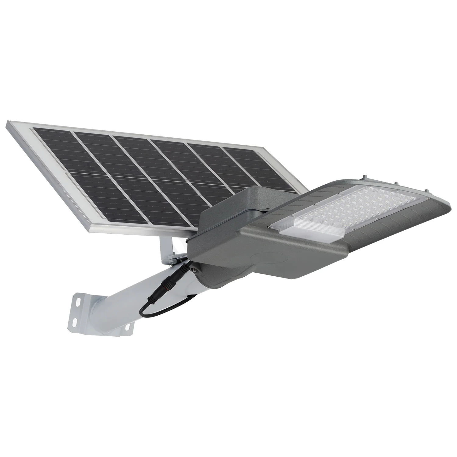 Farola LED Solar 100W 5000K Panel 6V 25W Batería 20Ah Sensor Crepuscular /Control Remoto - Image 2