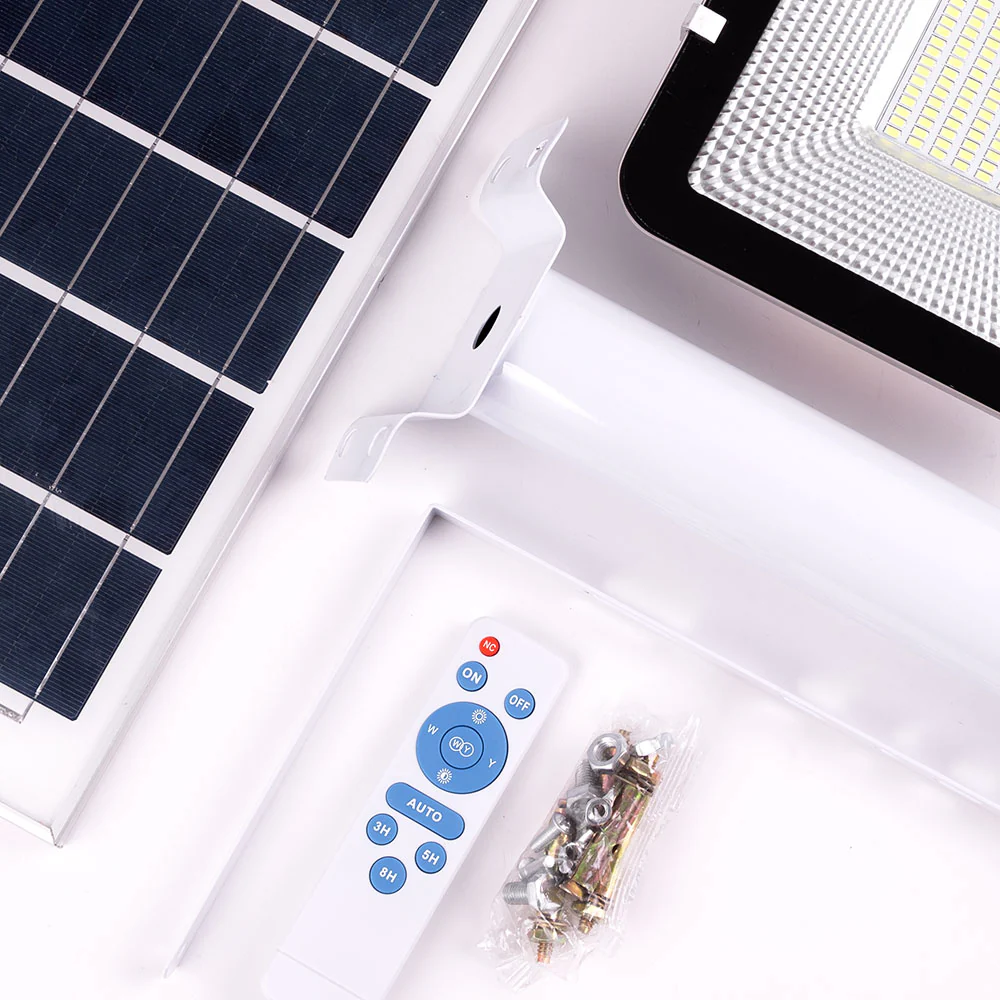 Farola LED Solar-Control Remoto- Dimable- Panel: 6V 100W Batería: 3,2V 15000MaH  [HO-FAR-SOL-100W-CW] - Image 6