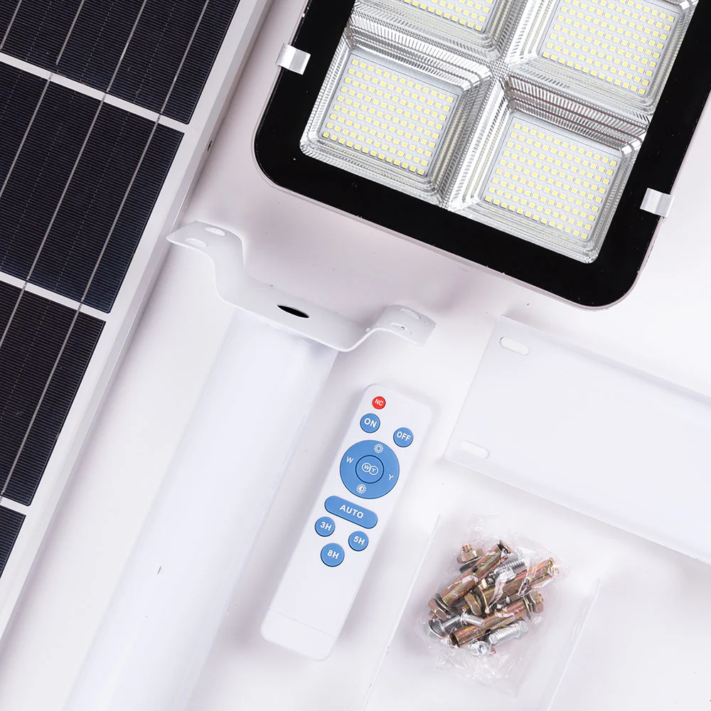 Farola LED Solar-Control Remoto- Dimable- Panel: 6V 400W Batería: 3,2V 35000MaH  [HO-FAR-SOL-400W-CW] - Image 5