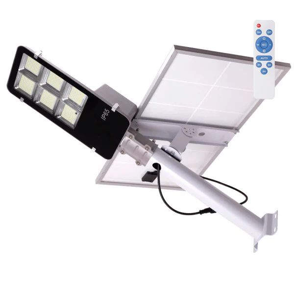 Farola LED Solar-Control Remoto- Dimable- Panel: 6V 400W Batería: 3,2V 35000MaH  [HO-FAR-SOL-400W-CW] - Image 7