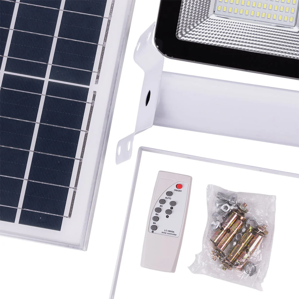 Farola LED Solar - Panel: 6V 150W Batería: 3,2V 15000MaH  [HO-FAR-SOL-150W-CW] - Image 6