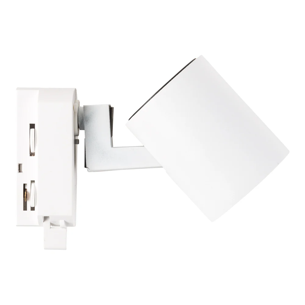 Foco Carril Monofásico "Lumiastra" 1xGU10 Blanco Sin Bombilla