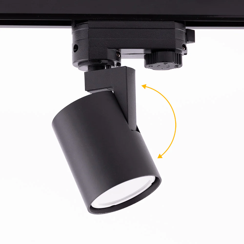 Foco Carril Trifásico "Lumiastra" 1xGU10 Negro - Image 5