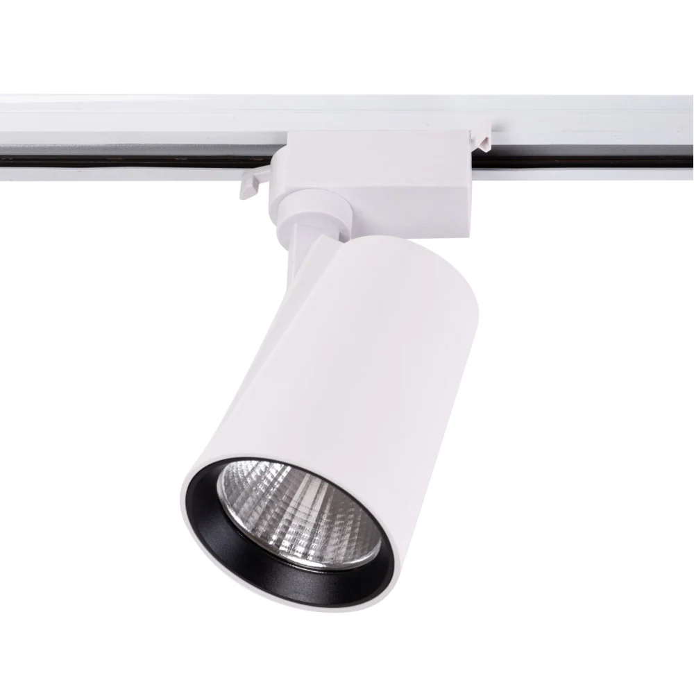 Foco de Carril LED 30W 2.700Lm CRI85 6000ºK Monofásico 40.000H  [HO-FC-30W-W-CW] - Image 4